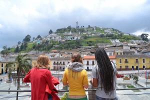Looking at the Panecillo