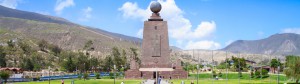 Middle of he World Monument