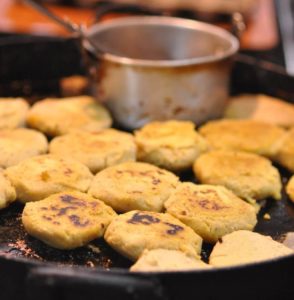 Patacones, typical food in Quito